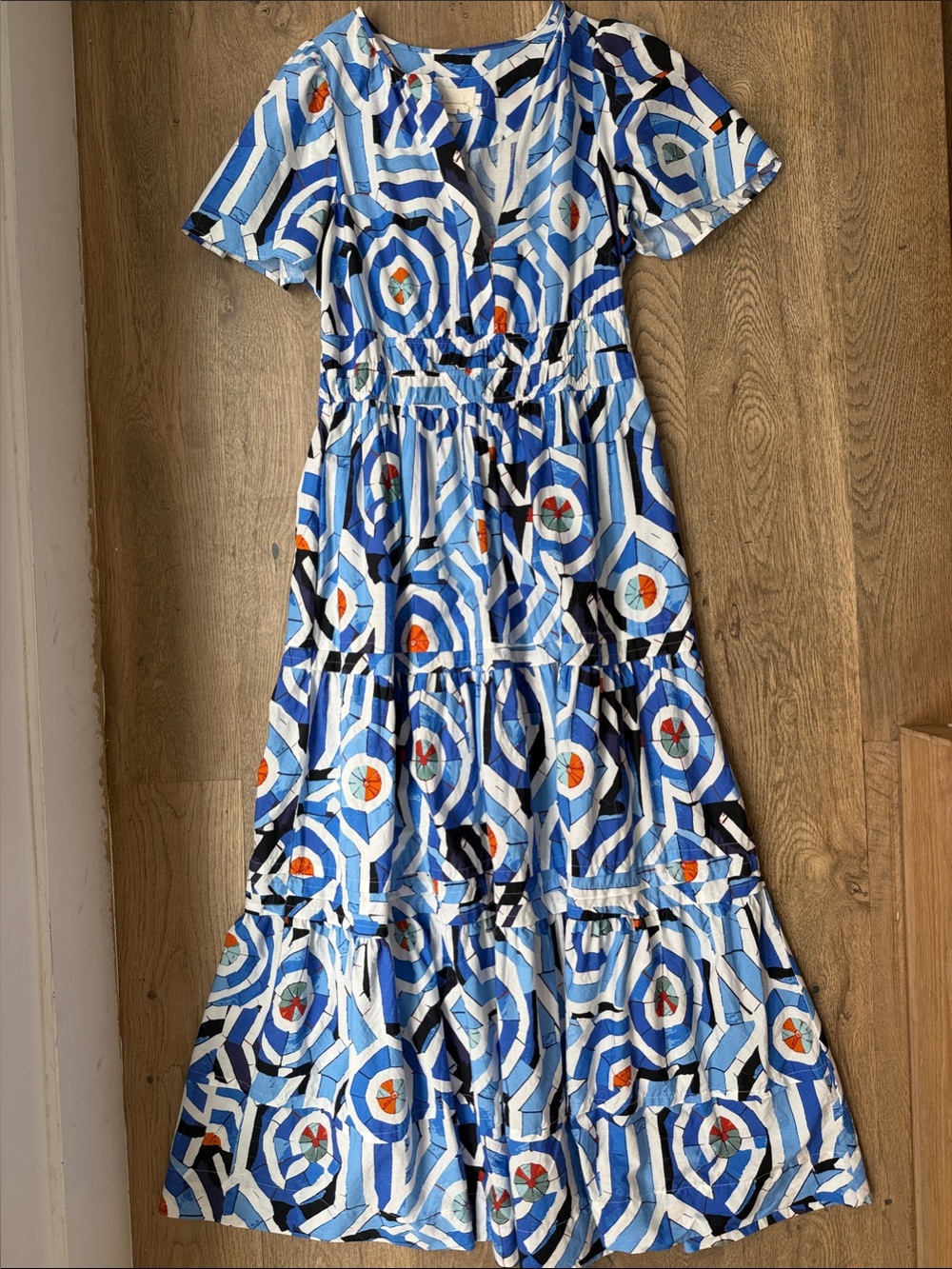 Anthropologie Somerset Maxi DressUmbrella Print